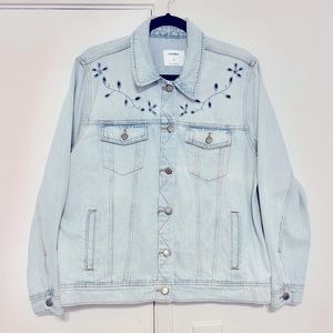 Old Navy light wash denim jacket